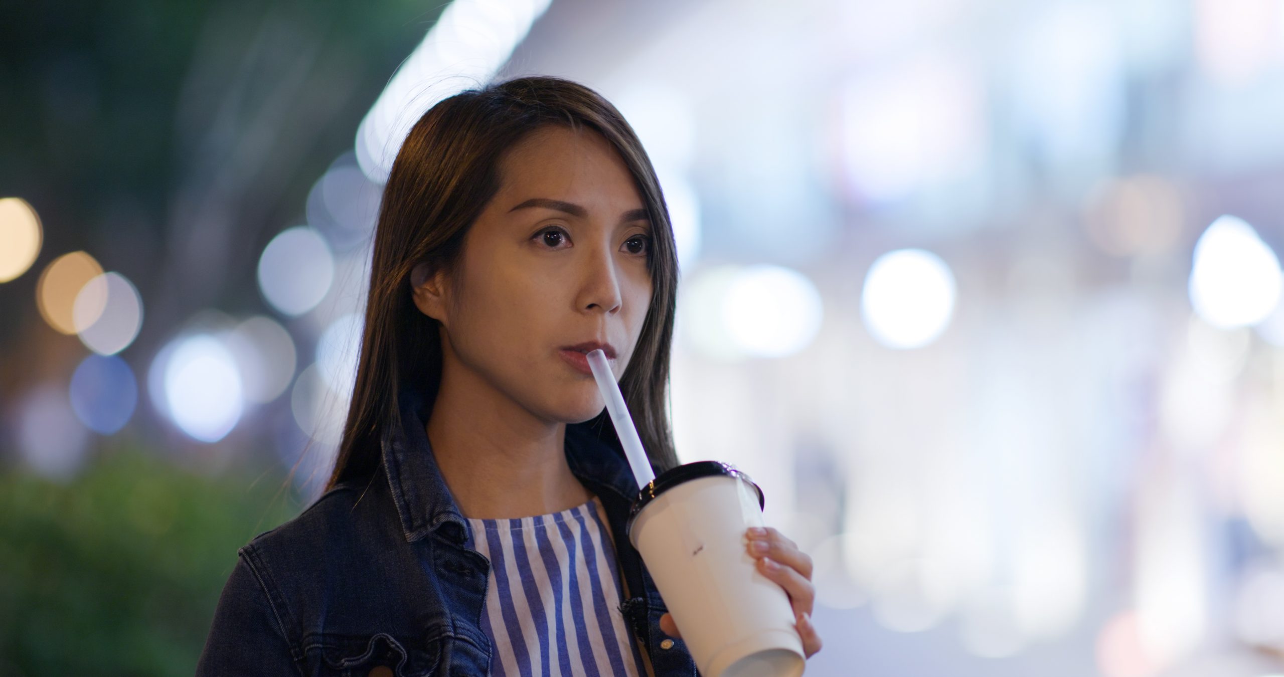 Drink Bubble Tea with Braces